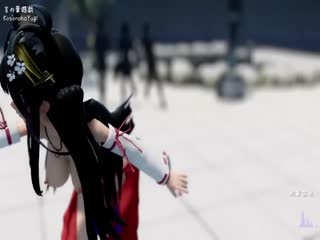3DMMD和服少女热舞